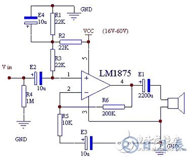 TDA1521功放电路板原理图