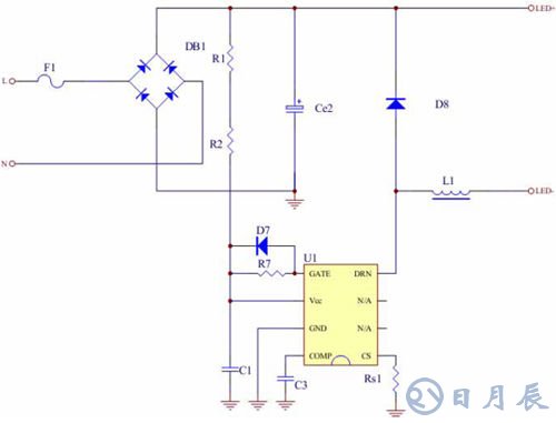 基于TRUEC2技术的LED日光灯驱动方案设计