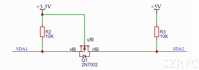 经典MOS管电平转换电路